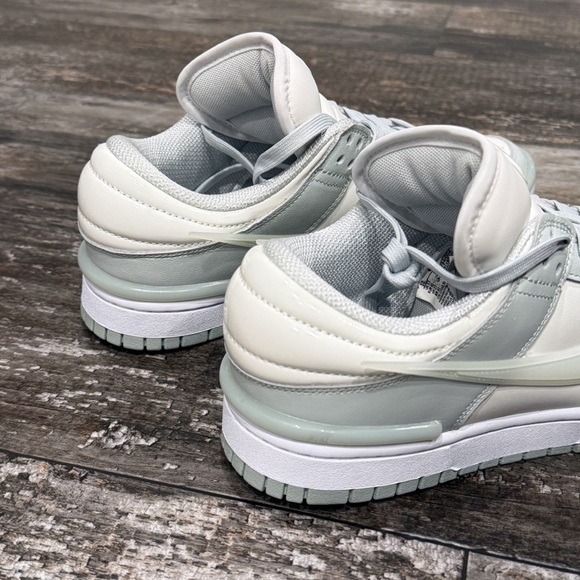 Nike Dunk Low Twist Sneakers Shoes Light Silver Sail White Womens‎ Size 7 NWT - Picture 11 of 13